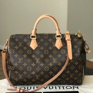Authentic Louis Vuitton Speedy 35 Bandouliere